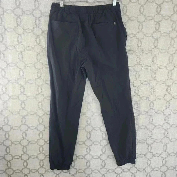 Banana Republic Black Polyester Track pants Women's S - Picture 2 of 9